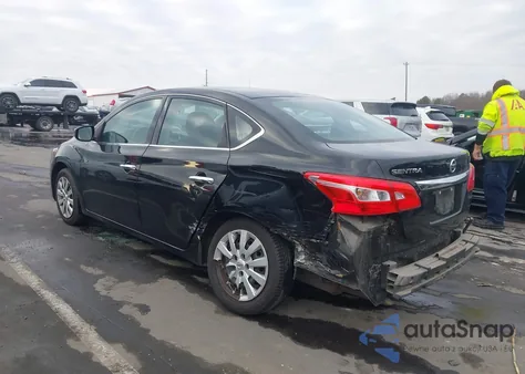2017 Nissan Sentra S from USA, damaged, VIN 3N1AB7AP8HY373505